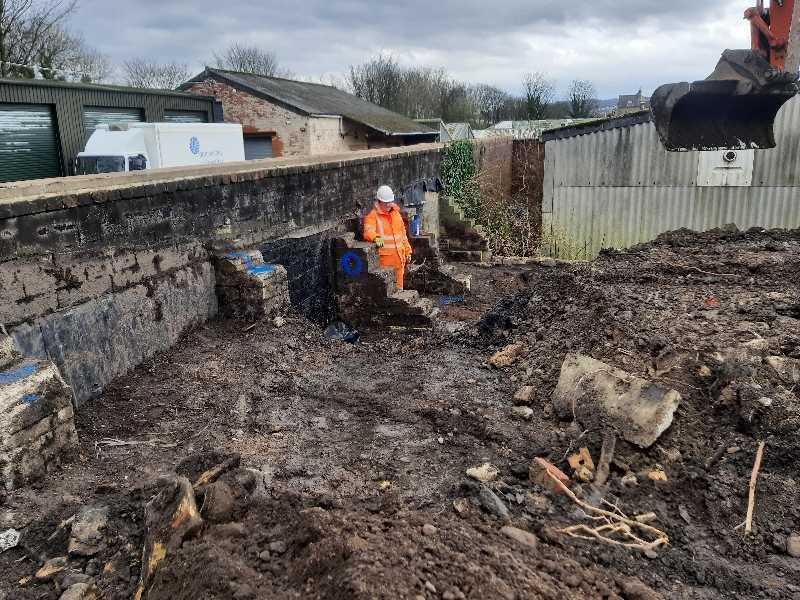 Former Police Station Cleared of Knotweed